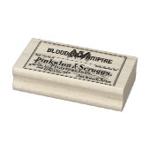 Blood of Vampire -  Apothecary Label Rubberstempel (Stempel)