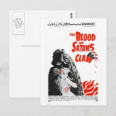 BLOOD ON SATAN'S CLAW POSTCARD BRIEFKAART (Voorkant / Achterkant)