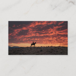 Blood Orange Birthday Invitation - Intense Western Informatiekaartje