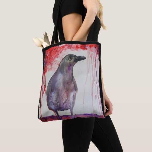 Blood Raven Bag Tote Bag (Dichtbij)