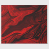 Blood Red Marble Design Gift Cadeaupapier (Vlak)