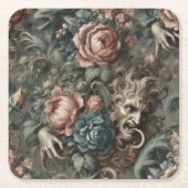 Blood Shadows Ritual – Gothic Victorian Kartonnen Onderzetters (Voorkant)