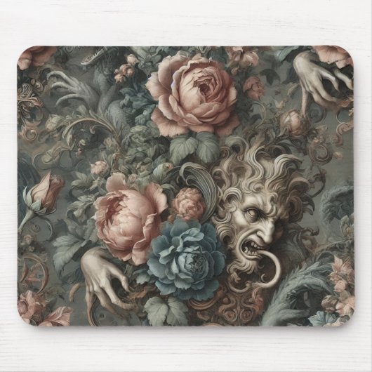 Blood Shadows Ritual - Gotisch Victoriaans Muismat (Voorkant)