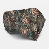 Blood Shadows Ritual - Gotisch Victoriaans Stropdas (Opgerold)