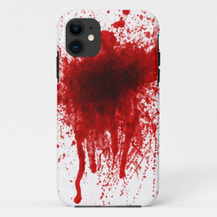 Blood Splatter Realistisch iPhone 11 Hoesje