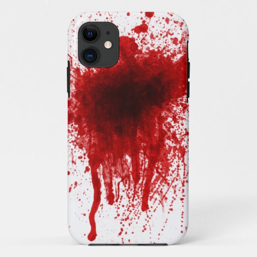 Blood Splatter Realistisch Case-Mate iPhone Case (Achterkant)