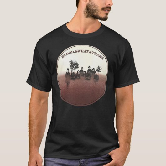 Blood, Sweat and Tears Album Logo Custom  Classic  T-shirt (Voorkant)
