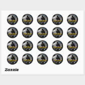 BLOOD, SWEAT & TEARS RONDE STICKER (Vel)
