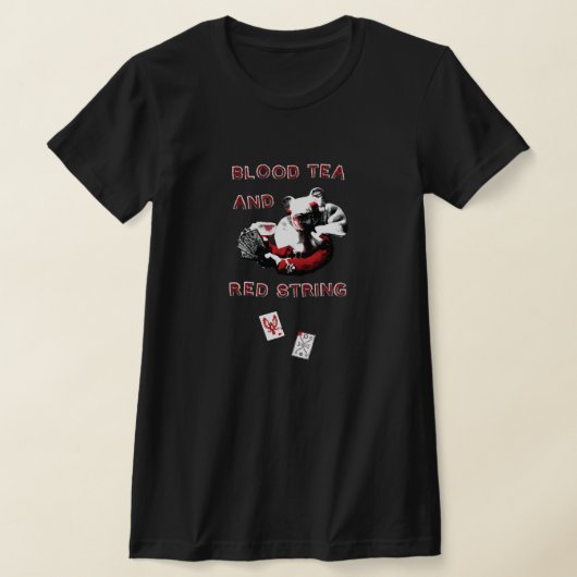 Blood Tea and Red String - Smaller Design T-shirt (Laagn)