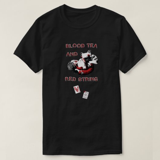 Blood Tea & Red String - Smaller Design-ALL STYLES T-shirt (Design voorkant)