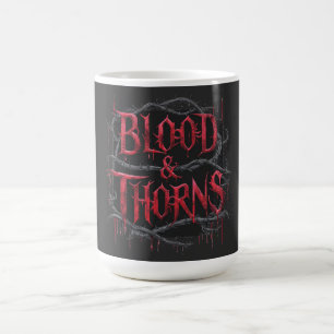 Blood & Thorns Gothic Design - Donker en Edgy Koffiemok