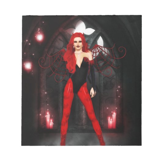 Blood Wing Enchantress Notitieblok (Voorkant)