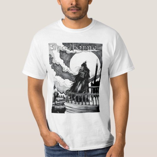 " Bloodborne classic " T-shirt (Voorkant)