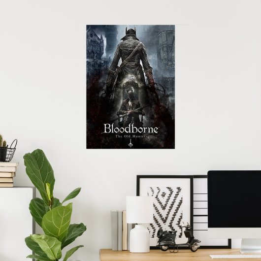 Bloodborne de oude jagers poster (Thuiskantoor)