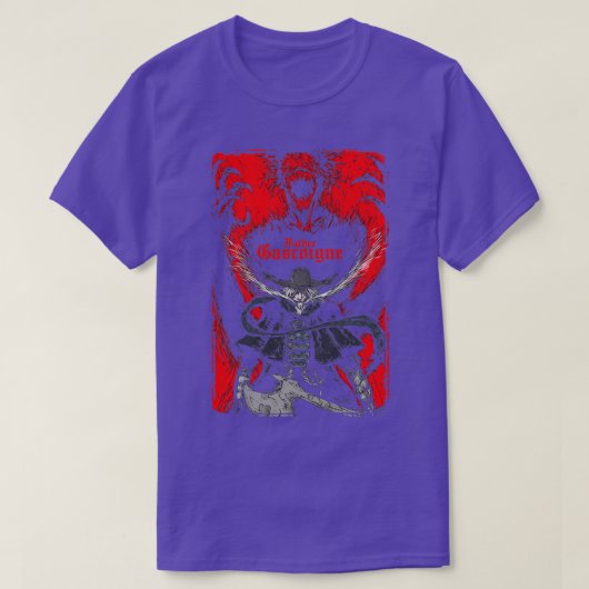 BLOODBORNE FATHER GASCOIGNE 4 T-SHIRT (Design voorkant)