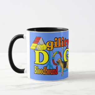 Bloodhound Agility Gifts Mok