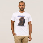 Bloodhound Beste Vriend; Bloodhound geschenken; T-shirt (Voorkant volledig)