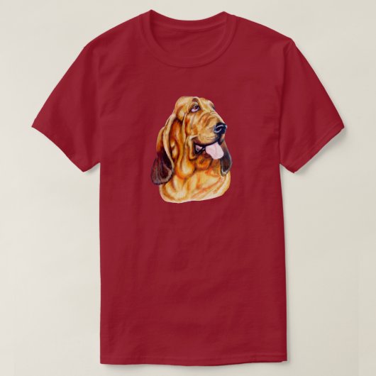 Bloodhound Bust T-shirt (Design voorkant)