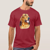 Bloodhound Bust T-shirt (Voorkant)