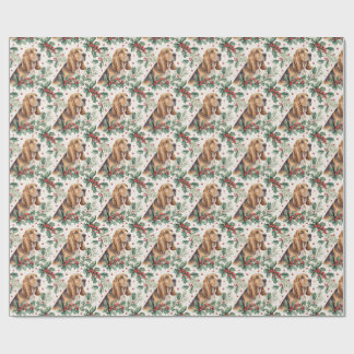 Bloodhound Christmas Wrapping Paper Cadeaupapier