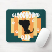 Bloodhound Dad Mousepad Muismat (Met muis)