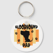 Bloodhound Dad Sleutelhanger (Voorkant)