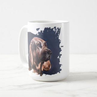 Bloodhound dog love mug  koffiemok