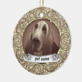 Bloodhound Dog Loving Memory ornament (Links)