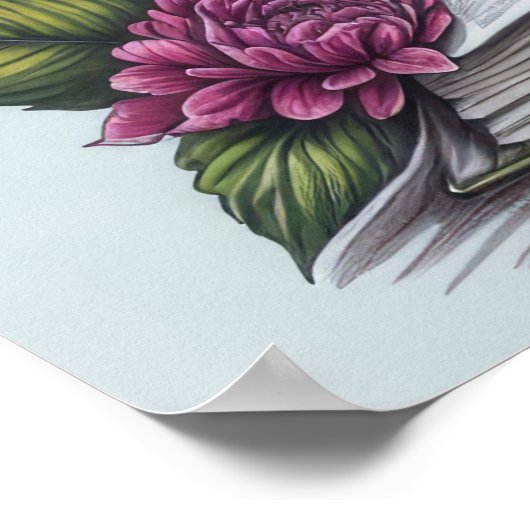 Bloodhound Dog Poster (Hoek)