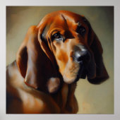 Bloodhound Dog Poster (Voorkant)