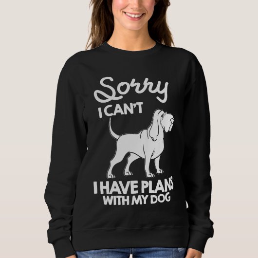 Bloodhound Dog Puppies Owner Lover 1 Trui (Voorkant)