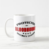 Bloodhound Dog Security Koffiemok (Links)