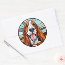 Bloodhound Dog Sticker Pack