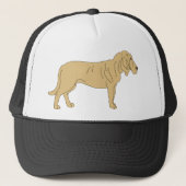 Bloodhound Dog Trucker Pet (Voorkant)