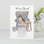 BloodHound Dog We hebben de aankondiging verplaats (Staand voorkant)