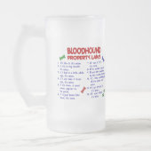 BLOODHOUND Eigendomwetten 2 Matglas Bierpul (Links)