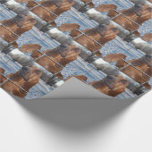 Bloodhound Face Cadeaupapier (Hoek)