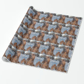 Bloodhound Face Cadeaupapier (Uitgerold)