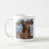 Bloodhound Face Koffiemok (Links)