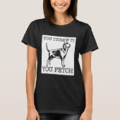 Bloodhound funny dog lover gift t-shirt (Voorkant)