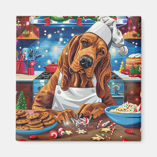 Bloodhound Holiday Baking: Feestelijke Kerst Magneet