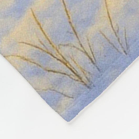 Bloodhound Holiday  Fleece Deken (Hoek)