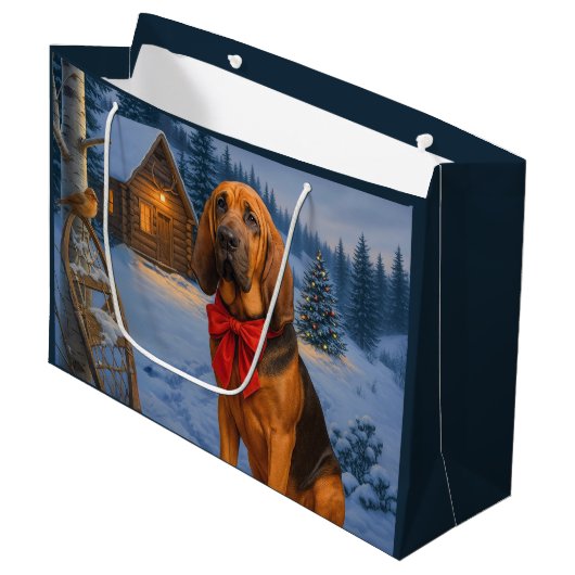 Bloodhound Holiday Groot Cadeauzakje (Voorkant Gekanteld)