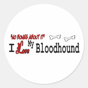 Bloodhound (I Love) Sticker