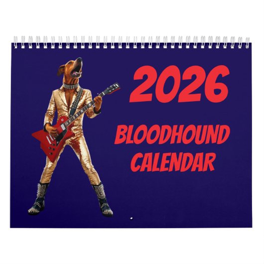 Bloodhound Kalender (Hoes)