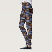 Bloodhound Kerst Feestelijke Periode Leggings (Links)