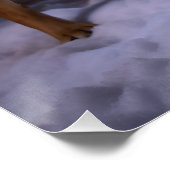 Bloodhound Kerstmis Feestelijk Seizoen Perfect Poster (Hoek)