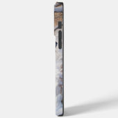 Bloodhound Laat het sneeuwen Kerstmis Case-Mate iPhone Case (Achterkant / Links)