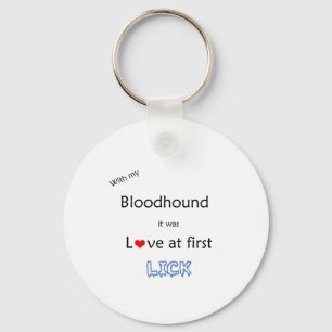 Bloodhound Lick Design Sleutelhanger
