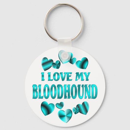 BLOODHOUND Love Sleutelhanger (Voorkant)
